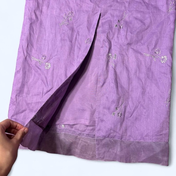 Y2K Fairy Purple Floral Skirt by Ann Taylor! - Picture 5 of 6